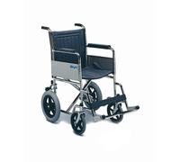 Patterson Medical 138 - Silla de transporte manual, acabado de acero cromado