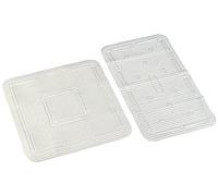 Patterson Medical - Alfombrilla de baño suave, color blanco