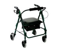 Patterson Medical - Andador ligero de aluminio con ruedas, color verde