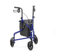 Patterson Medical - Andador ligero de tres ruedas, color azul