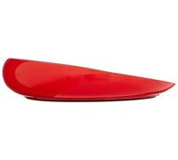 Patterson Medical - Plato con borde, redondo 20 cm/8 pulgadas, color rojo