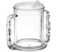 Patterson Medical - Taza ancha clara con 2 asas (285 ml)