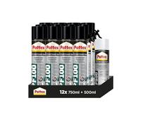 Pattex 100 Espuma de Poliuretano Universal Manual 12x750ml + Limpiador Espuma 500ml