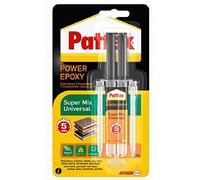 Pattex 1476719 - Adhesivo epóxico universal Jeringa transparente 11 ml 5 minutos