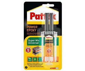 Pattex 1476719 - Adhesivo epóxico universal Jeringa transparente 11 ml 5 minutos