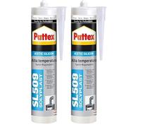 Pattex 1533675 - Silicona A.Temp.Sl509 1533675 300Ml Negr (Paquete de 2)