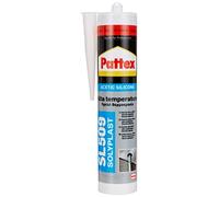 Pattex 1536103 SL 509, silicona ácida para altas temperaturas, color rojo óxido 300ml