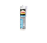 Pattex 1713054 Silicona Ácida SL 502, sellado de sector sanitario, transparente, 300ml