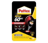 Pattex 1990277"60 Sec" All-Purpose Glue, Black, 20 g, 3 Piece 1 x