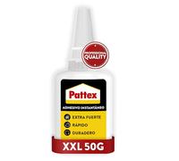 Pattex Adhesivo Instantáneo Universal Profesional XXL, Transparente, 50g