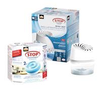 Pattex AERO 360° Deshumidificador para el baño y 3 recambios de 450 g, reduce la humedad y los malos olores, aparato incl. 3 recambios