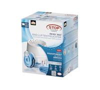 Pattex AERO 360° Deshumidificador para el cuarto de baño, de habitaciones para una circulación eficaz del aire, de habitaciones reduce el exceso de humedad, 1 aparato incl. 1 pastilla de recarga