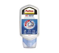 Pattex Baño Sano RE-NEW, silicona blanca para unas juntas limpias en sencillos pasos, silicona resistente al moho rápida, sellador de juntas de cocina y baño, 1x80 ml
