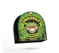 Pattex Crocodile Power Cinta, cinta americana fuerte de doble grosor, cinta adhesiva con fuerte poder de pegado, cinta aislante para múltiples materiales, negro, 1x30ml