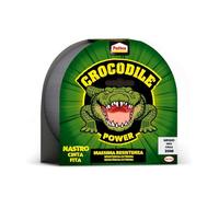 Pattex Cinta americana Crocodile Power – doble grosor, para múltiples materiales – Gris 1x30 m