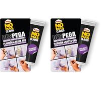 Pattex No Más Clavos Des-Pega, adhesivo de montaje fuerte y fácilmente, resistente al agua con poder de fijación de hasta 6 kg y alto agarre inicial, transparente, 44 g (El embalaje puede variar)