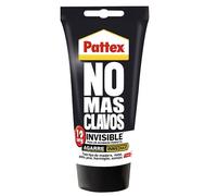 Pattex no más clavos invisible, pegamento resistente transparente, pe