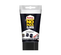 Pattex Adhesivo montaje No Más Clavos Invisible, transparente extrafuerte madera y metal, 120 g