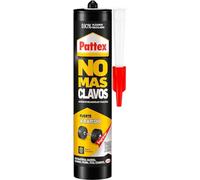 Pattex No Más Clavos Original, adhesivo de montaje resistente, pegamento extrafuerte para madera, metal y más, adhesivo blanco instantáneo, 1 cartucho x 370 g