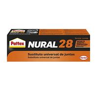 Pattex Nural 28 Sustituto universal de juntas, sellador de juntas para automoción e industria, silicona selladora pra juntas de culata, cajas de cambio y más, 1 x 75 ml