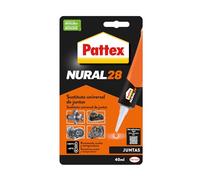 Pattex Nural 28 Sustituto universal de juntas, sellador de juntas para automoción e industria, silicona selladora para juntas de culata, cajas de cambio y más, 1 x 40 ml
