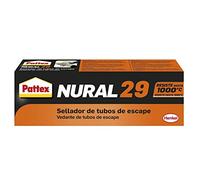 Pattex Nural 29, sellador de tubos de escape, uniones, grietas o fisuras, crema, 140 gr