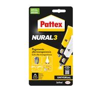 Pattex Nural 3, pegamento multiusos extra fuerte y resistente, transparente,22ml