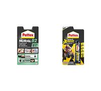 Pattex Nural 92 Pegamento Reparador De Plásticos - Cola Transparente Para Reparar y Pegar + Repair Extreme Multiusos Que No Contrae, Resistente a las Vibraciones
