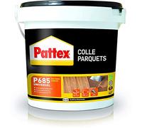 PATTEX P685 - Pegamento polimérico para todo tipo de parquet y longitud de hoja - Apto para suelos calefactores, garantiza un pegado elástico potente y duradero - Cubo de 7 kg