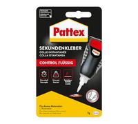 Pattex Pegamento instantáneo Matic, líquido de 3 g para reparaciones instantáneas extra rápidas, fuertes y flexibles en el hogar, resistente al lavavajillas