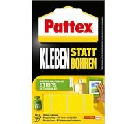 Pattex pegar en lugar de perforación tiras adhesivas reutilizables, PXMS1
