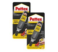 Pattex Perfect Pen - Pegamento instantáneo extra fuerte y preciso para una dosificación precisa, lápiz superadhesivo para materiales como madera, goma y porcelana (2 x 3 g)