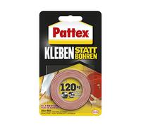 PATTEX PXMT2 - Cinta adhesiva, pegado en lugar de perforación, blanco, 1