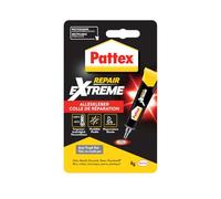 Pattex Repair Extreme, adhesivo multiuso flexible y sin contracción, adhesivo de reparación resistente a la temperatura, fuerte adhesivo para el interior y el exterior, 1x tubo de 8 g