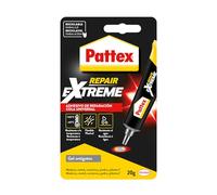 Pattex Pegamento Repair Extreme - Multiusos, no contrae, resistente a vibraciones - 20 g (tubo)