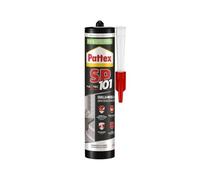 Pattex Sellador polimérico SP101, sellos y pegamentos, multimaterial, alto rendimiento, se adhiere a superficies húmedas, resistente a los rayos UV y a la intemperie, sellador blanco, cartucho de 280
