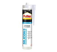 Pattex Silicon 5, silicona ácida universal ideal exteriores, blanco, 280 ml