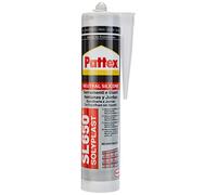 Pattex SL650 1533288, Silicona Neutra para Ventanas y Juntas, Color Negro, 300 ml