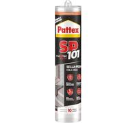 Pattex SP101 Original, adhesivo sellador para interiores y exteriores, polímero sellador terracota multimaterial, sellador de juntas en cartucho, 1 x 280 ml