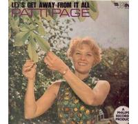 PATTI PAGE - LET'S GET AWAY FROM IT ALL LP (VINYL ALBUM) UK WING 1963