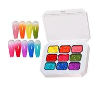 Patting Gel Per Unghie | Set Manicure 9 Colori - Unghie Patting Gel Per Principianti, Ragazze, Signore, Spose, Studenti D'Arte, Appassionati Di Fai Da Te E Salone Domestico