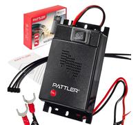 PATTLER Ahuyentador de Martas para Coche 12V con Ultrasonido, Protección para el Compartimento del Motor con Instalación Directa a la Batería del Vehículo - 1 Unidad