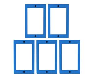 Pattress Box - Caja de toma de corriente eléctrica, conversión ligera de ABS para dispositivos eléctricos empotrados, montaje de conversión, salida trasera ligera, instalación para tomas de corriente