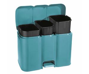 Pattumiera Patty 3 Compartimentos Tontarelli 34L Recogida Selectiva
