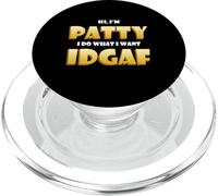 Patty Joke Idgaf Meme Cute Halloween Costume For Patricia PopSockets PopGrip para MagSafe
