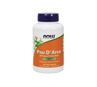 Now Foods Pau D'Arco 500 mg - 100 Cápsulas Vegetales