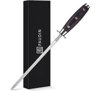 PAUDIN cuchillo multiusos 12 cm cuchillo de cocina profesional como cuchillo para pelar cuchillo de chef cuchillo de fruta de acero inoxidable alemán de alto carbono mango ergonómico afilado