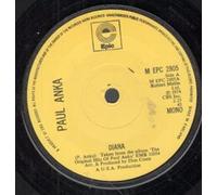 PAUL ANKA - DIANA 7 INCH (7" VINYL 45) UK EPIC 1974
