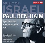 Paul Ben-Haim – Music of Israel: Symphony No. 1, Pastorale vari?e, Pan – CD – NAXOS