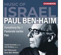 Paul Ben-Haim Paul Ben-Haim: Music of Israel (CD) Album (Importación USA)